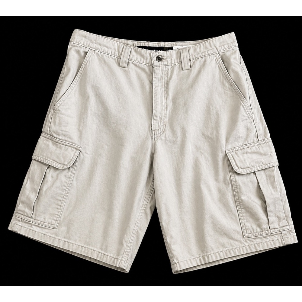 Levi's SilverTab Khakis Cargo Shorts Mens 34 Beige Utility Casual